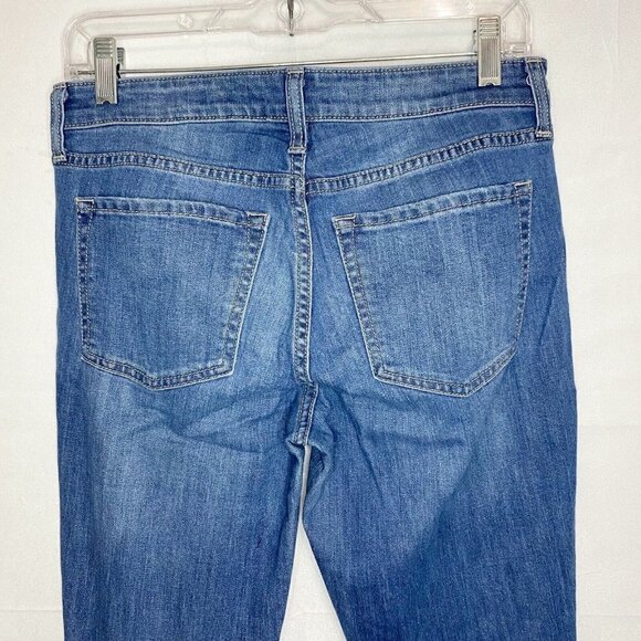 Gap Premium Super Skinny Low Rise Stretch Blue Jeans Size 6 30x28 Distressed - Picture 8 of 8